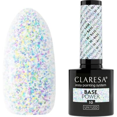 Claresa UV/LED Base Power Gel Nail Polish Shade 10 - Gel Nail Polish Claresa UV/LED Base Power Gel Nail Polish Shade 10 - Gel Nail Polish