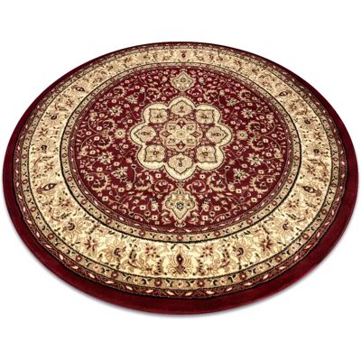 RugsX Royal ADR Tappeto Cerchio - 150cm Bordeaux - Tappeto RugsX Royal ADR Tappeto Cerchio - 150cm Bordeaux - Tappeto