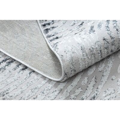 RugsX Tappeto MEFE Moderno - Cerchi Impronta digitale - Grigio 280x370 cm RugsX Tappeto MEFE Moderno - Cerchi Impronta digitale - Grigio 280x370 cm