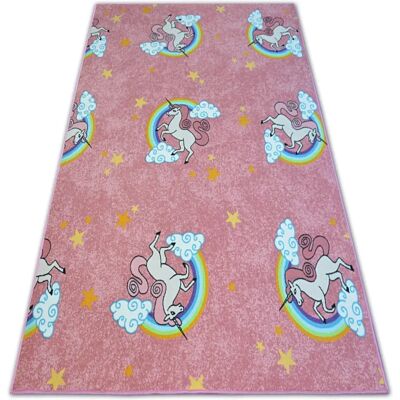 Dywany Łuszczów Unicorn Rose - Tapis pour enfants 100x150 cm - Publicité Dywany Łuszczów Unicorn Rose - Tapis pour enfants 100x150 cm - Publicité