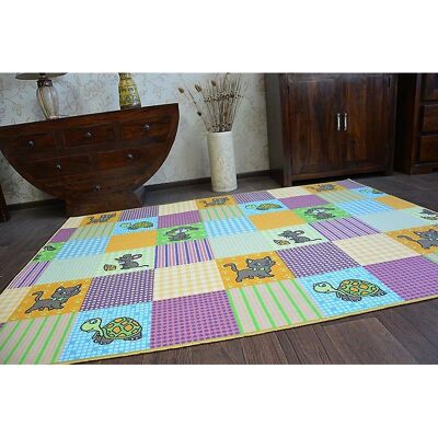 RugsX Tappeto per Bambini Multicolore - Bambini & Animali RugsX Tappeto per Bambini Multicolore - Bambini & Animali
