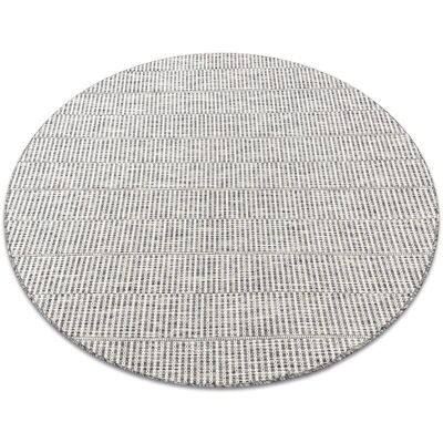 Sisal Loft Ivory/Silver/Taupe Carpet - Boho Circle 160cm Sisal Loft Ivory/Silver/Taupe Carpet - Boho Circle 160cm