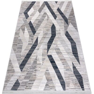 Dywany Łuszczów Model 51166B Navy / Cream Blue Geometric Carpet Dywany Łuszczów Model 51166B Navy / Cream Blue Geometric Carpet
