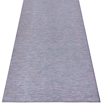 SISAL PATIO Flat Woven Blue Pink Beige Rug - Carpet SISAL PATIO Flat Woven Blue Pink Beige Rug - Carpet