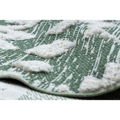 Dywany Łuszczów Eco Sisal Boho - Tappeto in cotone riciclato - 117x170cm - Verde/Crema Dywany Łuszczów Eco Sisal Boho - Tappeto in cotone riciclato - 117x170cm - Verde/Crema