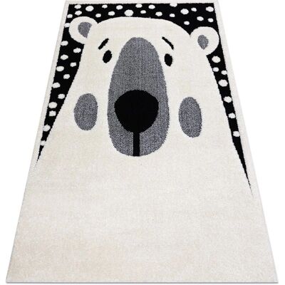 Χαλί για παιδιά Dywany Łuszczów Joy Teddy Bear - Κρέμα/Μαύρο - 160x220cm Χαλί για παιδιά Dywany Łuszczów Joy Teddy Bear - Κρέμα/Μαύρο - 160x220cm