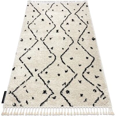 RUGSX B751 Crema Zigzag Rug - Rectangular Boho Style RUGSX B751 Crema Zigzag Rug - Rectangular Boho Style