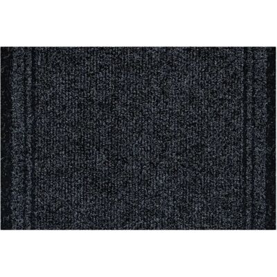 Malaga Anthrazit Fußmatte - 66x400 cm - Gummi Malaga Anthrazit Fußmatte - 66x400 cm - Gummi