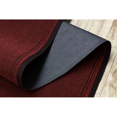 RugsX Malaga Tappeto porta rosso - Resistente alle intemperie RugsX Malaga Tappeto porta rosso - Resistente alle intemperie
