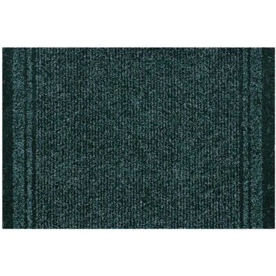 Felpudo Verde MALAGA - Rectangular, 66x170 cm, Polipropileno, Antideslizante Felpudo Verde MALAGA - Rectangular, 66x170 cm, Polipropileno, Antideslizante