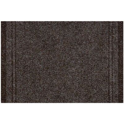 Tapis d'entrée MALAGA Marron - Rectangulaire - 7mm d'épaisseur - Publicité Tapis d'entrée MALAGA Marron - Rectangulaire - 7mm d'épaisseur - Publicité