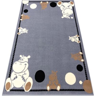 Χαλί BCF FLASH Hippo Γκρί - 140x190 cm Χαλί BCF FLASH Hippo Γκρί - 140x190 cm