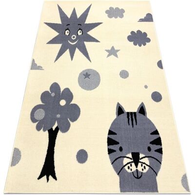 Tapis BCF FLASH Smile 3992 Gris - 160x220 cm Tapis BCF FLASH Smile 3992 Gris - 160x220 cm