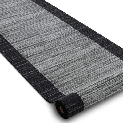 RugsX Tappeto da corridoio antiscivolo Streifen antracite - Tappeto RugsX Tappeto da corridoio antiscivolo Streifen antracite - Tappeto