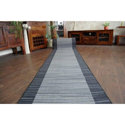 RugsX - Alfombra antideslizante para pasillo 120cm gris 120x350cm RugsX - Alfombra antideslizante para pasillo 120cm gris 120x350cm