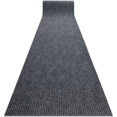 RugsX Alfombra Interior/Exterior Gris - 80x800cm - Tráfico Alto RugsX Alfombra Interior/Exterior Gris - 80x800cm - Tráfico Alto