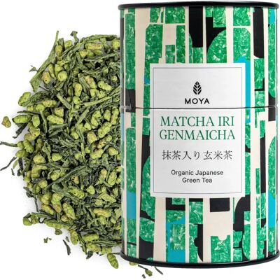Moya Matcha Iri Genmaicha - Vihreä Tee-sekoitus Moya Matcha Iri Genmaicha - Vihreä Tee-sekoitus