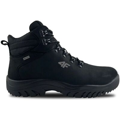 Bottes de randonnée en cuir imperméable 4F pour hommes Bottes de randonnée en cuir imperméable 4F pour hommes