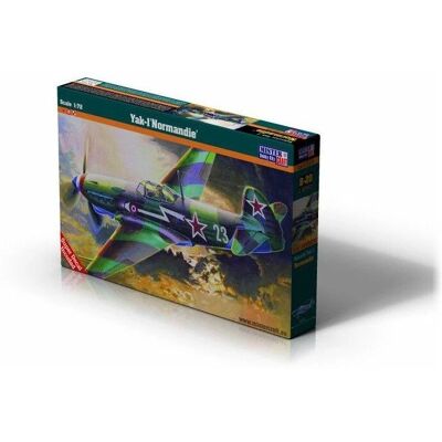 Kit de Modèle MisterCraft Yak-1M Normandy - Échelle 1/72 - Modèle d'Avion - Publicité Kit de Modèle MisterCraft Yak-1M Normandy - Échelle 1/72 - Modèle d'Avion - Publicité