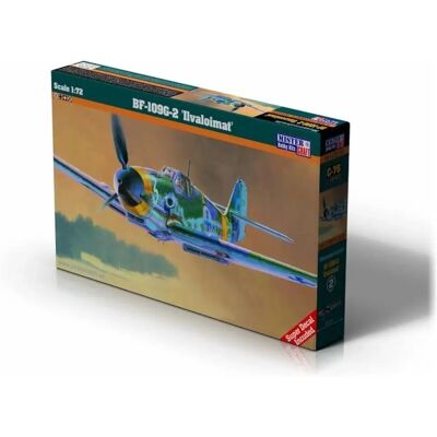 Kit Modèle MisterCraft BF-109G-2 - Échelle 1/72 - Avion militaire - Publicité Kit Modèle MisterCraft BF-109G-2 - Échelle 1/72 - Avion militaire - Publicité
