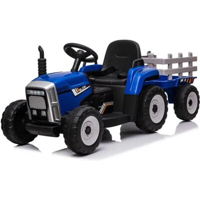 RMZ Elektryczny traktor z przyczepą - Zdalne sterowanie, LED, MP3, USB RMZ Elektryczny traktor z przyczepą - Zdalne sterowanie, LED, MP3, USB
