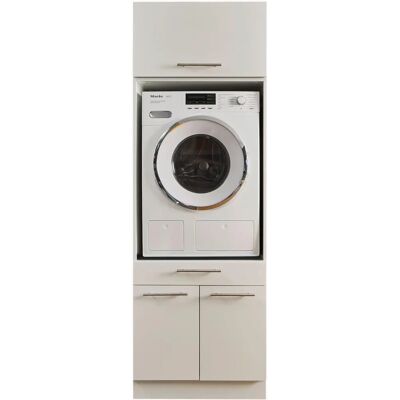 Laundreezy LDSK1 Weiß Mehrzweckschrank-Set - Kastenmöbel Laundreezy LDSK1 Weiß Mehrzweckschrank-Set - Kastenmöbel