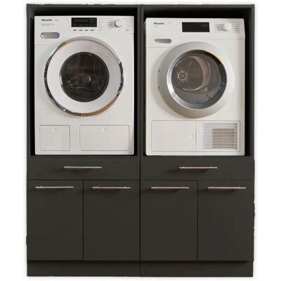 LAUNDREEZY LDSK2 Mehrzweckschrank-Set - Kastenmöbel LAUNDREEZY LDSK2 Mehrzweckschrank-Set - Kastenmöbel
