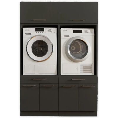 LAUNDREEZY LDSK3 Mehrzweckschrank-Set - Kastenmöbel-Sets LAUNDREEZY LDSK3 Mehrzweckschrank-Set - Kastenmöbel-Sets