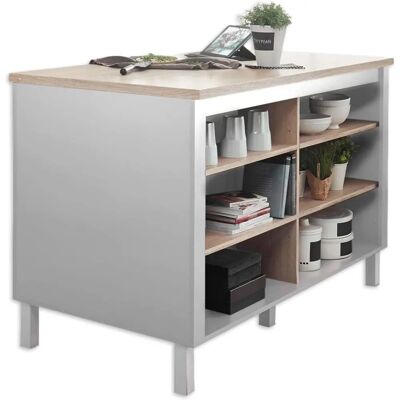 BALCULINA Bilberry Weiß Küchenunterschrank - 138x90x75 cm BALCULINA Bilberry Weiß Küchenunterschrank - 138x90x75 cm