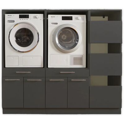 LAUNDREEZY LDSK10 Mehrzweckschrank-Set - Made in Europe LAUNDREEZY LDSK10 Mehrzweckschrank-Set - Made in Europe