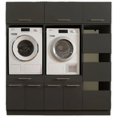 LAUNDREEZY LDSK11 Mehrzweckschrank-Set - Kastenmöbel LAUNDREEZY LDSK11 Mehrzweckschrank-Set - Kastenmöbel