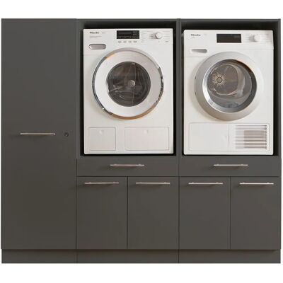 LAUNDREEZY LDSK12 Mehrzweckschrank-Set - Kastenmöbel-Set LAUNDREEZY LDSK12 Mehrzweckschrank-Set - Kastenmöbel-Set