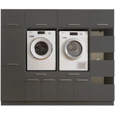 Laundreezy LDSK15 Mehrzweckschrank-Set - 235x200x67,5cm Laundreezy LDSK15 Mehrzweckschrank-Set - 235x200x67,5cm