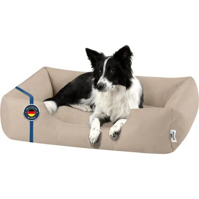 BedDog Beiger XL Hundebett - Unterstützend & Stilvoll BedDog Beiger XL Hundebett - Unterstützend & Stilvoll