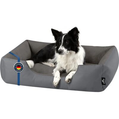 BedDog ZARA Hundebett - Stålgrau L BedDog ZARA Hundebett - Stålgrau L