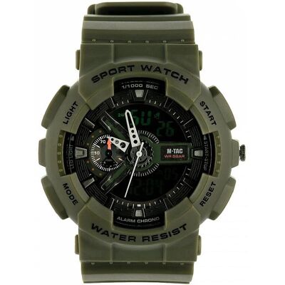 Montre Sport Verte Olive M-Tac - Smartwatch - Publicité Montre Sport Verte Olive M-Tac - Smartwatch - Publicité