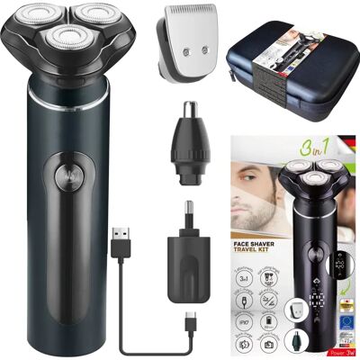Adler Ad 2940 - Herrenrasierer 3-in-1 - USB + Etui Adler Ad 2940 - Herrenrasierer 3-in-1 - USB + Etui