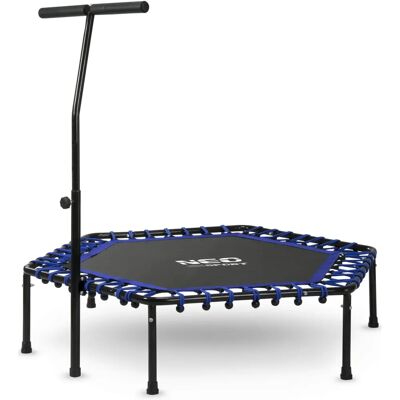 Trampoline Neo-Sport 127cm avec poignée réglable - Publicité Trampoline Neo-Sport 127cm avec poignée réglable - Publicité