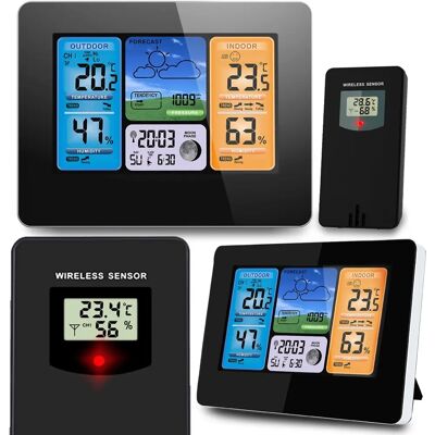 Viking Choice Weerstation - zwart - display - Weerstation Viking Choice Weerstation - zwart - display - Weerstation