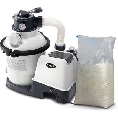 Intex hiekkasuodatinpumppu - 4500L/h - 254mm - sisältää 25kg hiekkaa - Suodatusjärjestelmä Intex hiekkasuodatinpumppu - 4500L/h - 254mm - sisältää 25kg hiekkaa - Suodatusjärjestelmä