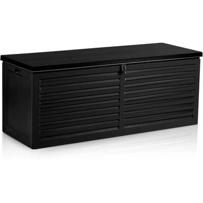 Viking Choice Tuinbox - Zwart - 143,5x57x53,5 cm - 390L Viking Choice Tuinbox - Zwart - 143,5x57x53,5 cm - 390L