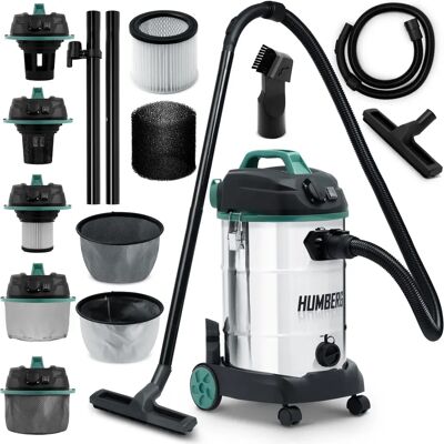 Humberg HM-402 Industri Staubsauger - 30L, 1600W, Vielseitig Humberg HM-402 Industri Staubsauger - 30L, 1600W, Vielseitig