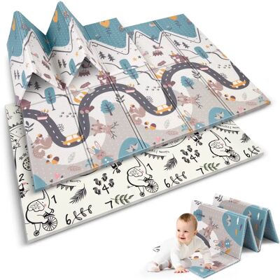 Nukido Foldable Foam Mat - Support Kids' Development - Foam Mat Nukido Foldable Foam Mat - Support Kids' Development - Foam Mat