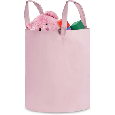 Ricokids Roze Opbergmand - Grote katoenen speelgoedopberger Ricokids Roze Opbergmand - Grote katoenen speelgoedopberger