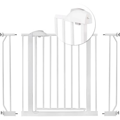 Cancello di Sicurezza Nukido Modello 718100 - Barriera Bianca Regolabile per Bambini Cancello di Sicurezza Nukido Modello 718100 - Barriera Bianca Regolabile per Bambini
