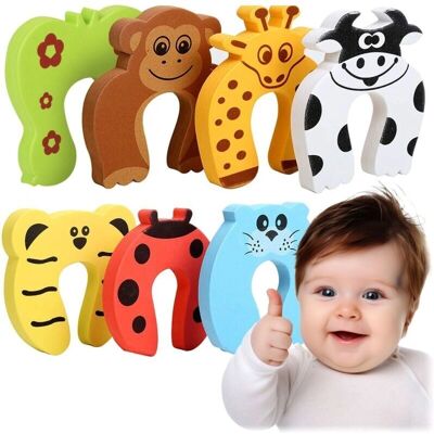 Ricokids Protège-portes et tiroirs Animaux - 7 pcs - Publicité Ricokids Protège-portes et tiroirs Animaux - 7 pcs - Publicité
