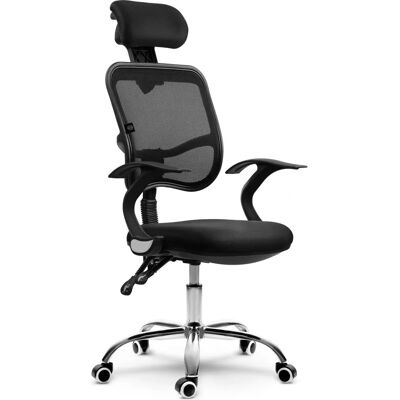 Sofotel Ryga Ergonomiczny Mesh Krzesło do biura - Regulowane - Czarny Sofotel Ryga Ergonomiczny Mesh Krzesło do biura - Regulowane - Czarny