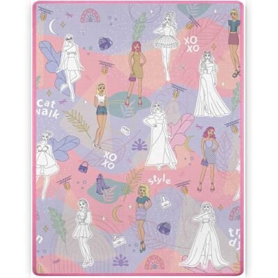 Tapis de Jeu Ricokids RK-344 - Rouleau de Mousse Colorée - Publicité Tapis de Jeu Ricokids RK-344 - Rouleau de Mousse Colorée - Publicité