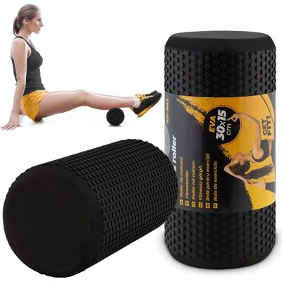 NeoSport NeoSport Rouleau d'exercice NS-963 - Noir - Publicité NeoSport NeoSport Rouleau d'exercice NS-963 - Noir - Publicité