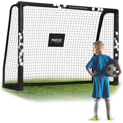 Neo-Sport Gol de fútbol - Patrón hexagonal - 180x120x60 cm Neo-Sport Gol de fútbol - Patrón hexagonal - 180x120x60 cm